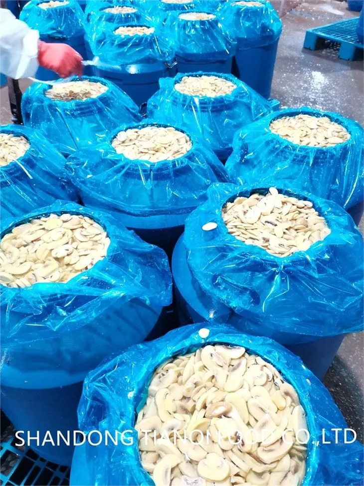Cheap Sliced mushroom in plastic drums